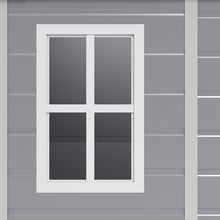 Load image into Gallery viewer, 5X4FT Garden Plastic Storage Shed with Lockable Door
