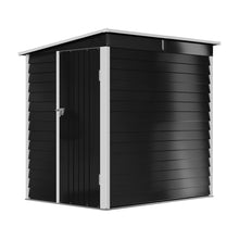 Load image into Gallery viewer, 4 x 6FT Outdoor Metal Pent Roof Garden Storage Shed
