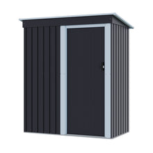 Load image into Gallery viewer, 5 x 3 FT Outdoor Metal Storage Shed with Lockable Door
