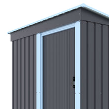 Load image into Gallery viewer, 5 x 3 FT Outdoor Metal Storage Shed with Lockable Door
