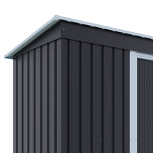 Load image into Gallery viewer, 5 x 3 FT Outdoor Metal Storage Shed with Lockable Door
