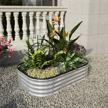 Load image into Gallery viewer, Galvanized Steel Raised Garden Bed
