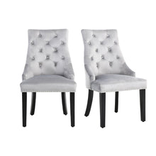 Load image into Gallery viewer, Set of 2 Tufted Velvet Dining Chairs Dining Chairs Living and Home 
