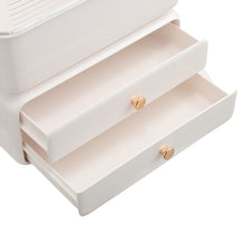 Load image into Gallery viewer, Dustproof Desktop Makeup Organizer with Drawers
