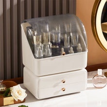 Load image into Gallery viewer, Dustproof Desktop Makeup Organizer with Drawers

