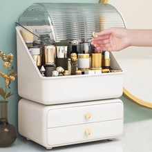 Load image into Gallery viewer, Dustproof Desktop Makeup Organizer with Drawers

