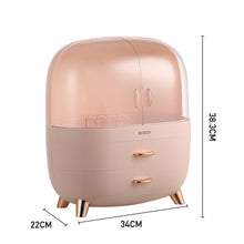 Load image into Gallery viewer, Stylish Transparent Makeup Organizer with Drawers
