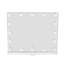 Load image into Gallery viewer, 50cm W Rectangle Hollywood LED Lighted Cosmetic Mirror LED Make Up Mirrors Living and Home 
