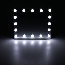 Load image into Gallery viewer, 50cm W Rectangle Hollywood LED Lighted Cosmetic Mirror LED Make Up Mirrors Living and Home 
