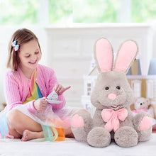 Load image into Gallery viewer, Large-Ear Plush Rabbit Stuffed Doll
