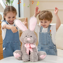 Load image into Gallery viewer, Large-Ear Plush Rabbit Stuffed Doll
