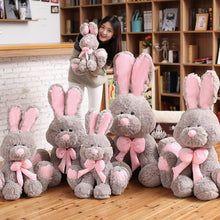 Load image into Gallery viewer, Large-Ear Plush Rabbit Stuffed Doll
