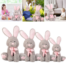 Load image into Gallery viewer, Large-Ear Plush Rabbit Stuffed Doll
