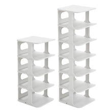 Load image into Gallery viewer, 4-Tier Stackable Shoes Rack
