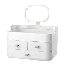 Load image into Gallery viewer, Large Makeup Organizer with Mirror and Drawers
