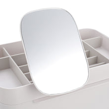 Load image into Gallery viewer, Makeup Cosmetic Organizer with Mirror
