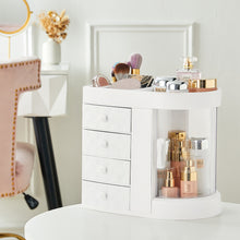 Load image into Gallery viewer, Acrylic Makeup Cosmetic Organizer with 4 Drawers
