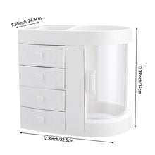 Load image into Gallery viewer, Acrylic Makeup Cosmetic Organizer with 4 Drawers
