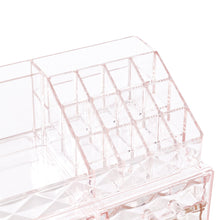 Load image into Gallery viewer, Plastic Tiered Makeup Organizer with Drawers
