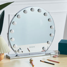 Load image into Gallery viewer, Makeup Mirror with LED Lights and 3 Colour Modes
