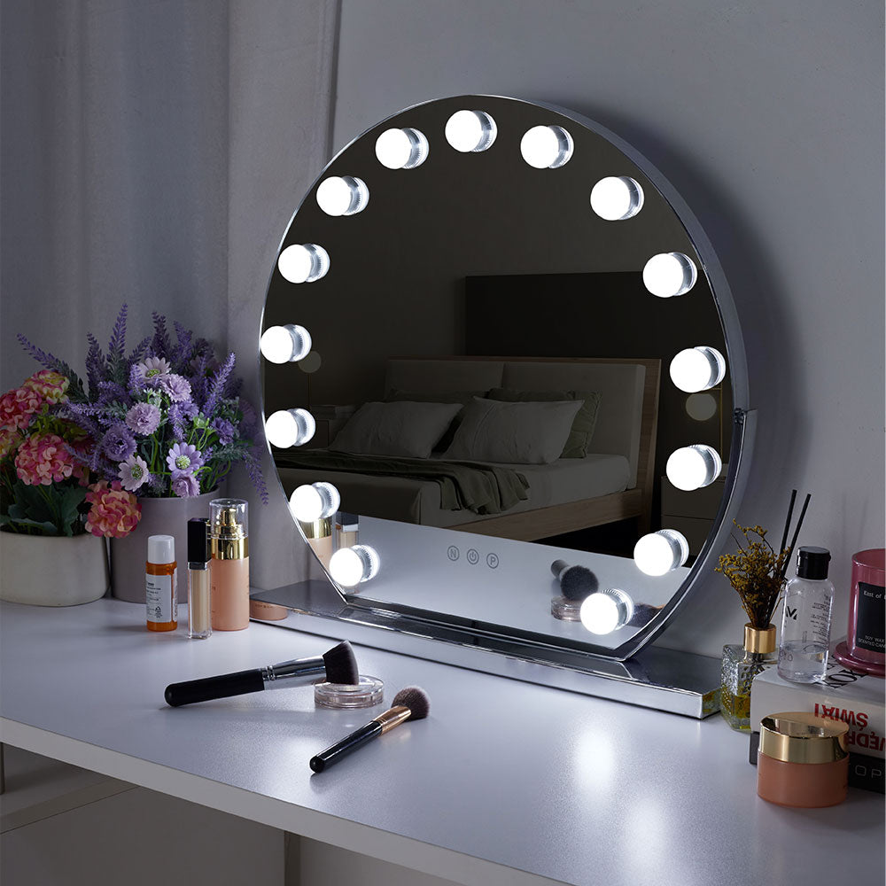 Makeup Mirror with LED Lights and 3 Colour Modes
