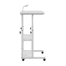 Load image into Gallery viewer, Height Adjustable Mobile Overbed Table with Wheels
