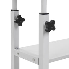 Load image into Gallery viewer, Height Adjustable Mobile Overbed Table with Wheels
