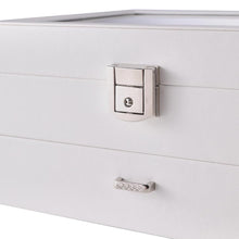 Load image into Gallery viewer, Stylish Jewellery Storage Box with Watch Slots
