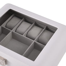 Load image into Gallery viewer, Stylish Jewellery Storage Box with Watch Slots
