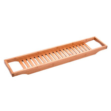 Load image into Gallery viewer, Bamboo Bath Tray for Bathroom Shower Caddies Living and Home 
