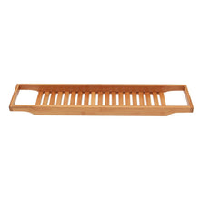 Load image into Gallery viewer, Bamboo Bath Tray for Bathroom Shower Caddies Living and Home 
