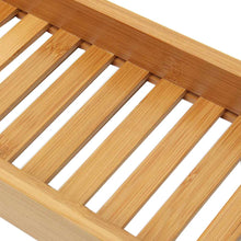 Load image into Gallery viewer, Bamboo Bath Tray for Bathroom Shower Caddies Living and Home 
