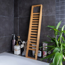 Load image into Gallery viewer, Bamboo Bath Tray for Bathroom Shower Caddies Living and Home 
