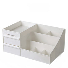 Load image into Gallery viewer, 25.2cm W White Multi-Purpose Makeup Storage Box Drawers Organizer Makeup Organizers Living and Home 
