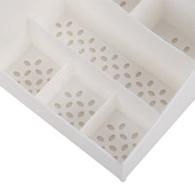 Load image into Gallery viewer, 32.3cm W White Plastic Storage Box with Drawers for Makeup Makeup Organizers Living and Home 
