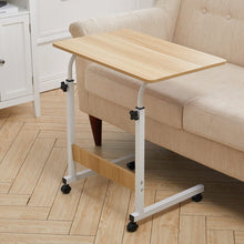 Load image into Gallery viewer, Minimalist Movable Laptop Desk in Maple Wood Finish Living and Home 
