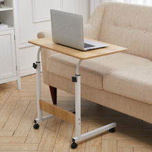 Load image into Gallery viewer, Minimalist Movable Laptop Desk in Maple Wood Finish Living and Home 
