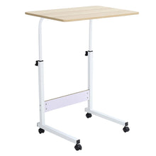 Load image into Gallery viewer, Minimalist Movable Laptop Desk in Maple Wood Finish Living and Home 
