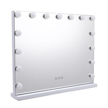 Load image into Gallery viewer, Rectangle Tabletop Hollywood Vanity Mirror with Lights
