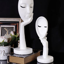 Load image into Gallery viewer, Abstract Resin Woman Face Statue Home Decoration
