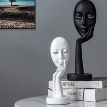 Load image into Gallery viewer, Abstract Resin Woman Face Statue Home Decoration
