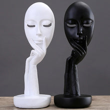 Load image into Gallery viewer, Abstract Resin Woman Face Statue Home Decoration
