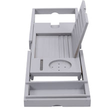 Load image into Gallery viewer, Simple Expandable Bamboo Wooden Tub Tray Shower Caddies Living and Home 
