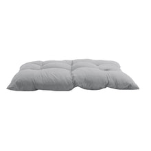 Load image into Gallery viewer, Light Grey Rectangular Tufted Bench Cushion Seat Pad
