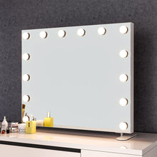 Load image into Gallery viewer, LED Lighted Vanity Mirror with 14 Bulbs for Dressing Room and Bedroom Living and Home 
