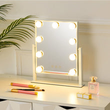 Load image into Gallery viewer, LED Lighted Vanity Mirror with 14 Bulbs for Dressing Room and Bedroom Living and Home 

