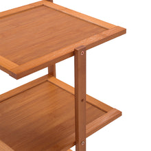 Load image into Gallery viewer, 7 Tiers Bamboo Shoe Rack Entryway Hallway Shoe Shelf
