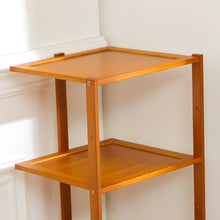 Load image into Gallery viewer, 7 Tiers Bamboo Shoe Rack Entryway Hallway Shoe Shelf
