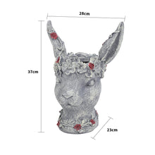 Load image into Gallery viewer, Resin Animal Bunny Rabbit Statue Hare Figurine Ornament Living and Home 
