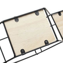 Load image into Gallery viewer, Modern Hexagon Wall Shelf with Iron Frame
